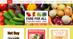 Desktop Screenshot of fareforall.org